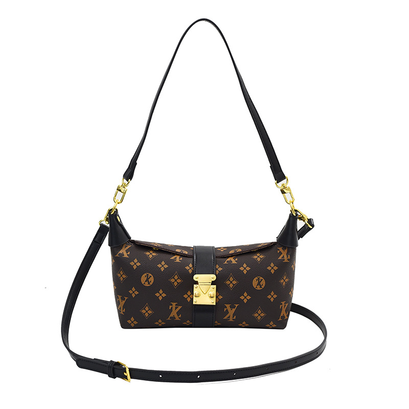 Bestselling 2026 New Design Arrival Classic Printed Fashion Versatile Shoulder Bag Women's Elegant Trendy Metal Buckle Handbag Crossbody Bag Free