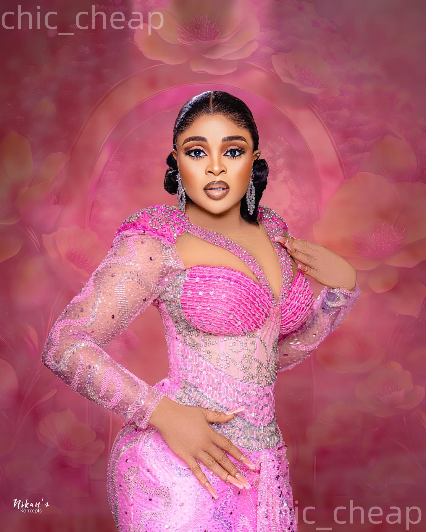 2026 Aso Ebi Pink Mermaid Prom Dresses Beaded Crystals Sequined Evening Formal Party Second Birthday Engagement Reception Gowns Dress For Special Occa