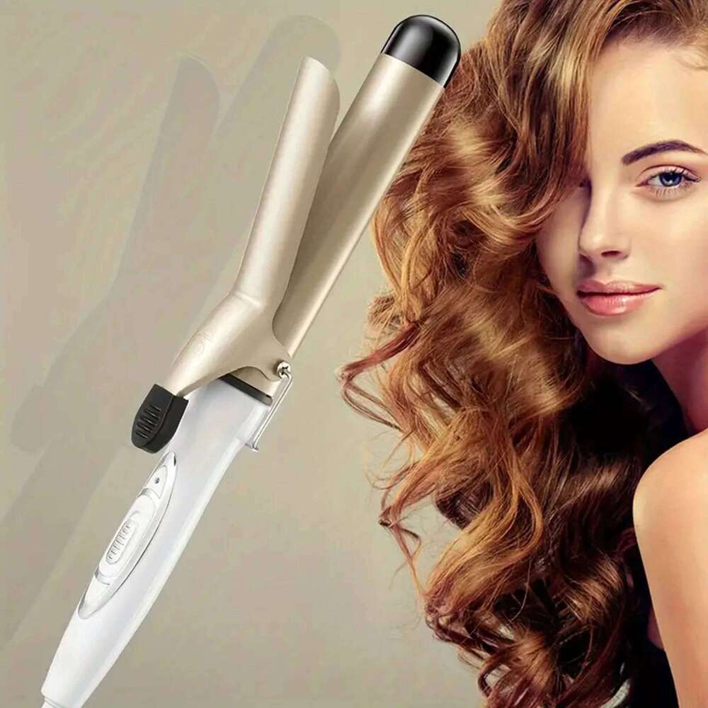 1pc 25mm/32mm female electric curler, portable curling stick, adjustable temperature hairstyle tool H260110