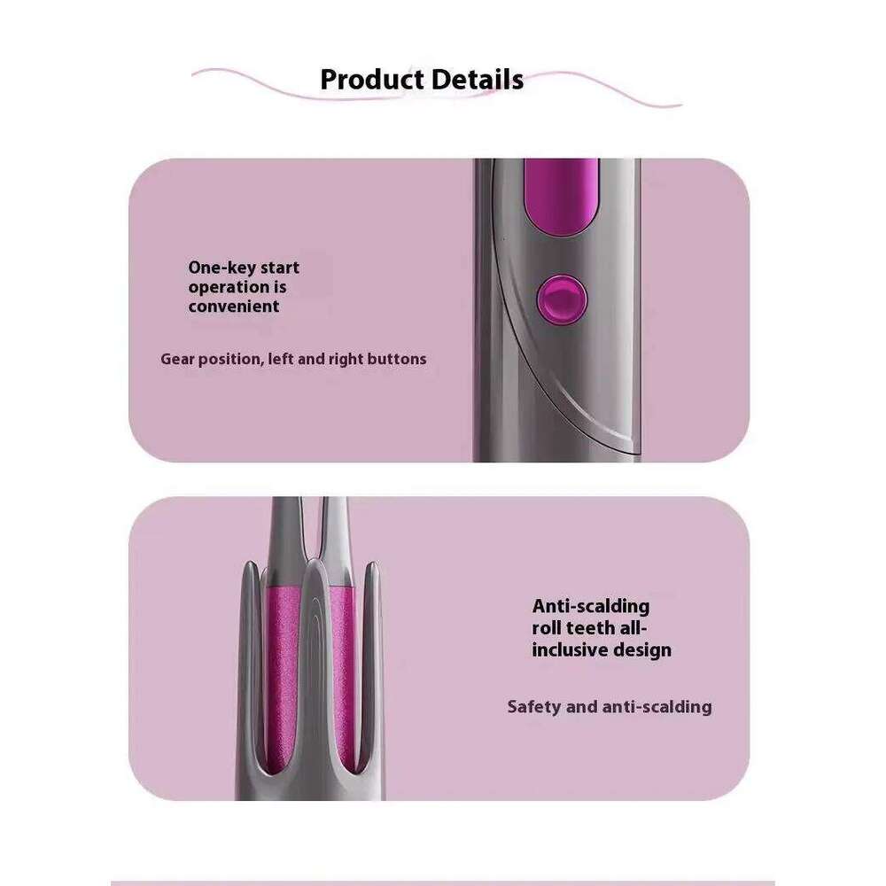 32mm Automatic Rotating Ceramic Professional Curling Wand Curler H260110