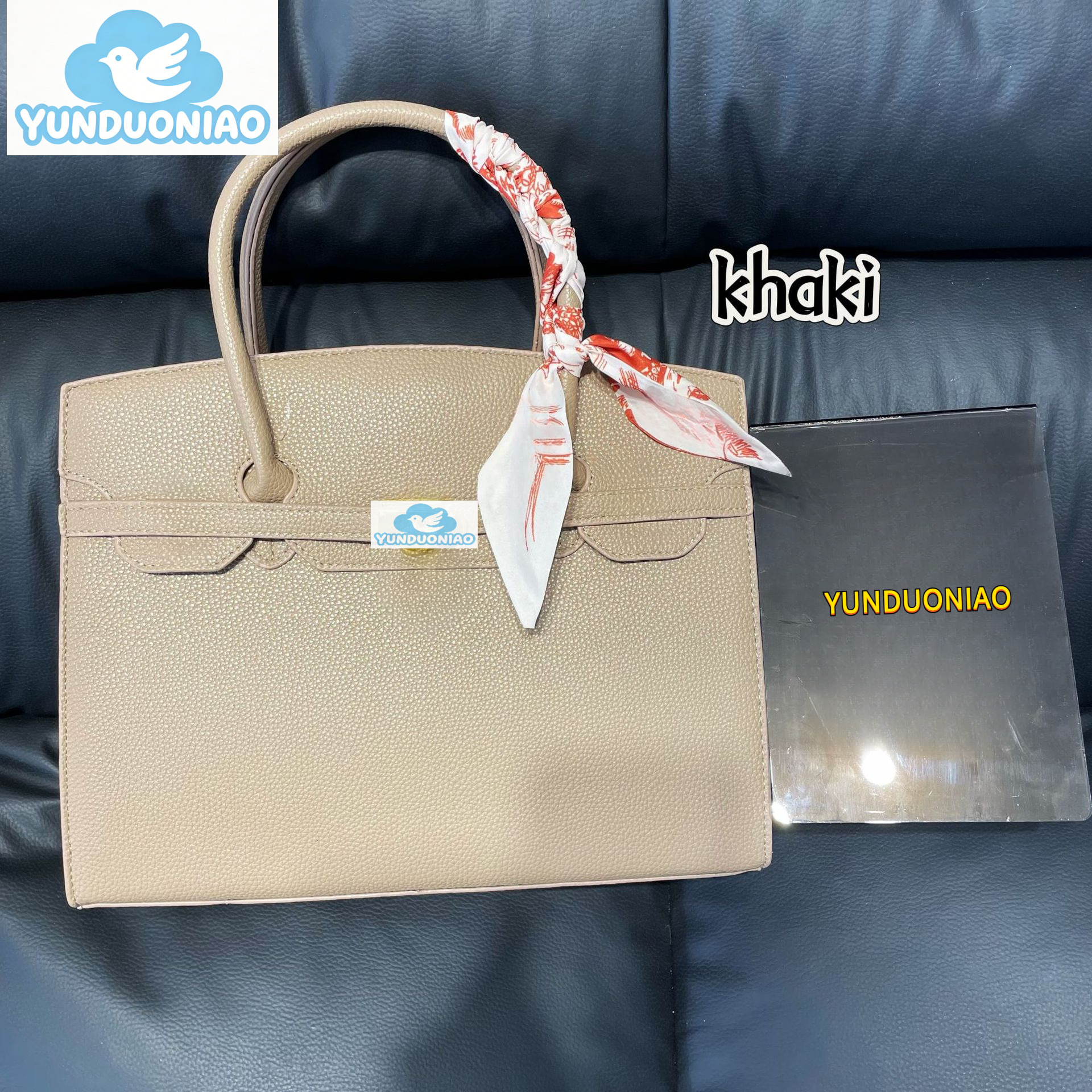 YUNDUONIAO new handbag, women's shoulder bag, crossbody design bag, scarf, shoulder bag, European and American fashion, large capacity