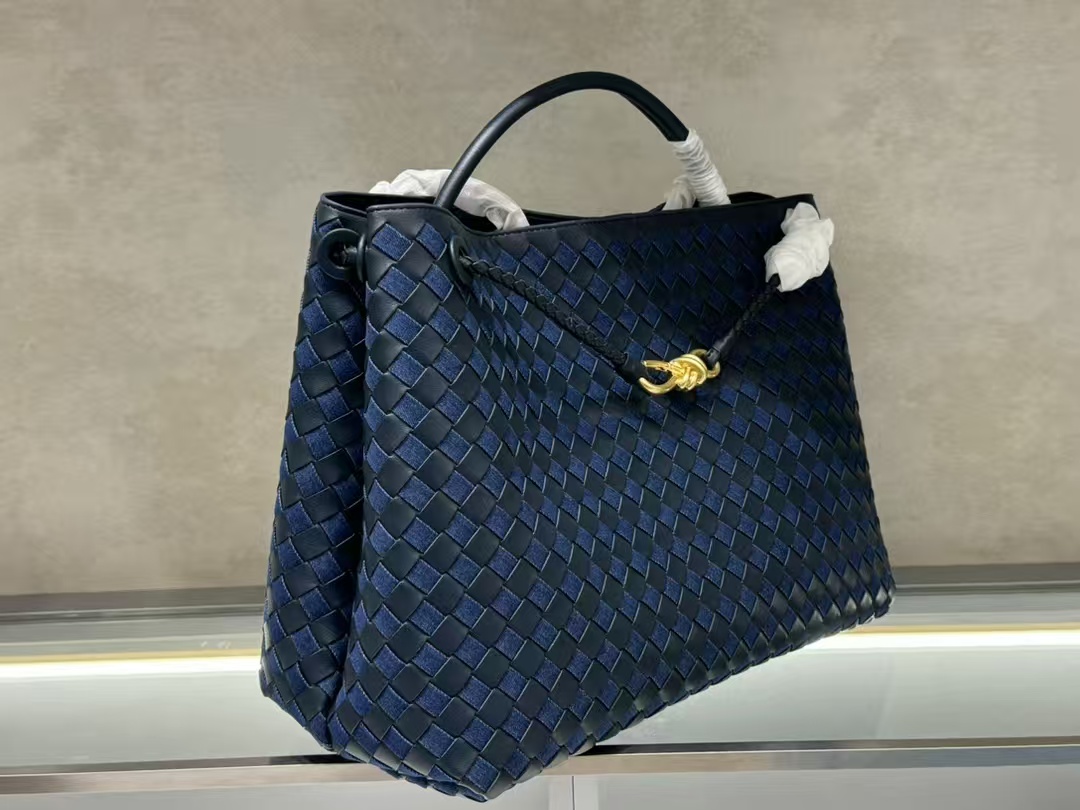 Bags Real leather Andiamo woven armpit handbag, men's and women's saddle designer bag, women's handbag, real leather shoulder bag