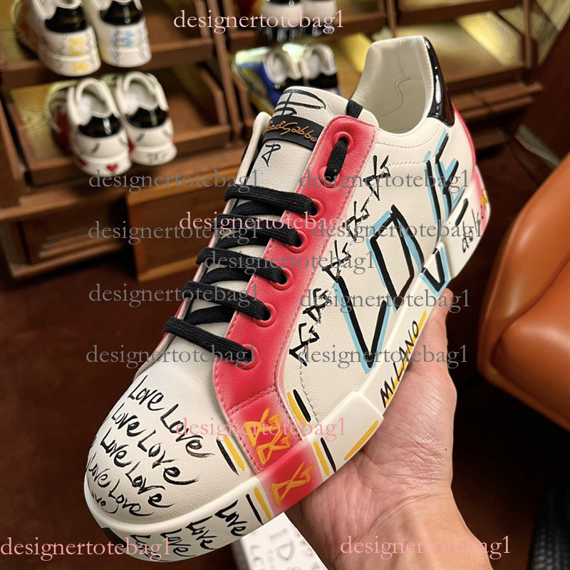 Painted Design with Brand-Inspired Outsole Premium Quality Silk Cowhide Shoes - 36-47