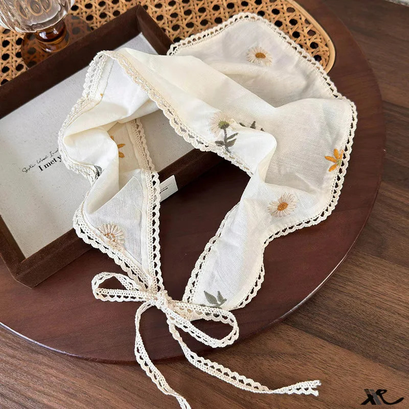 Fabric Printing Triangle Scarf Flower Hair Bands Women Sweet Retro Headwarps Turban Bandana Headbands for Girl Hair Accessories 260107