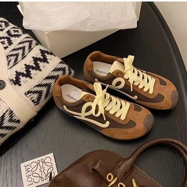 Ddmybagsvip Dexun For Women Spring Summer New Melad Wide Toe Casual Sports Niche Retro Forrest Gump Shoes Sneakers Outdoor Shoes