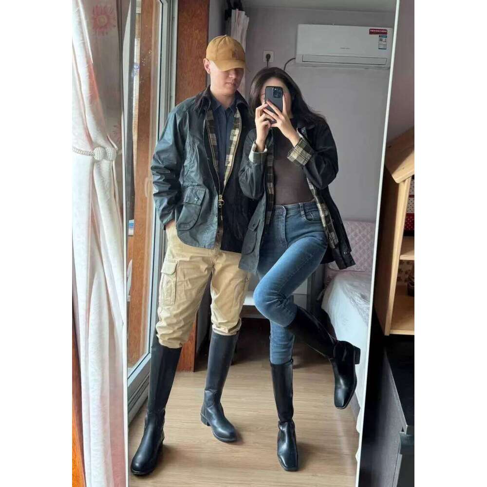 Ashby Oil Wax Hugh Men's and Women's Same Jacket 26T0110