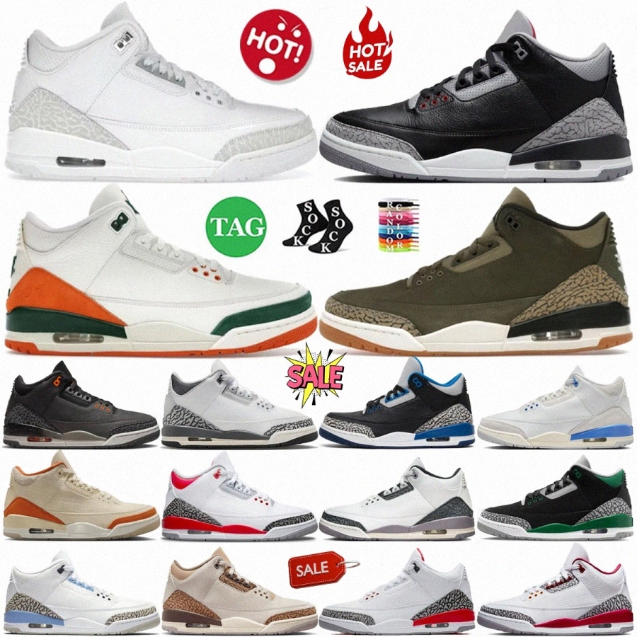 3s basketball shoes sneaker Women Men Pure Money Black Cement big size shoe 14 15 16 Grape Rare Seoul Lucky Shorts Green Glow Awake NY KXAC#