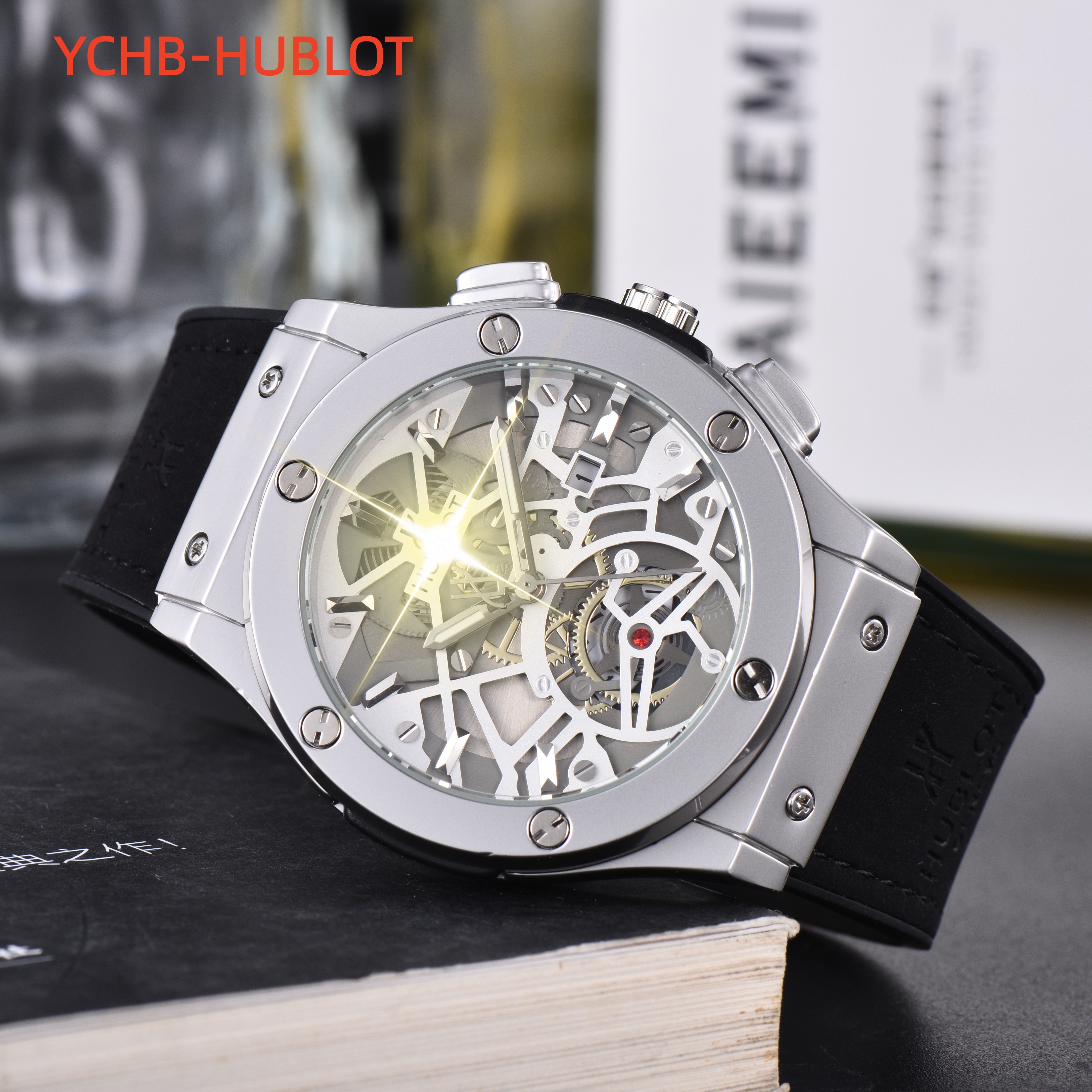 HOT Luxury Womens Hubloity Watch Designer Watches Premium Quartz Movement Stainless Steel Bracelet Glass Waterproof men Wristwatches Multi color selection 372