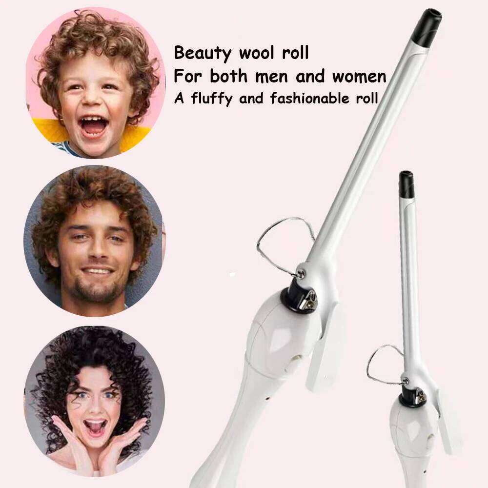Electric Clips Small Woolen Curls Curler Perfect For Beach Waves Styler Hair Styling Appliances Curling Iron H260110