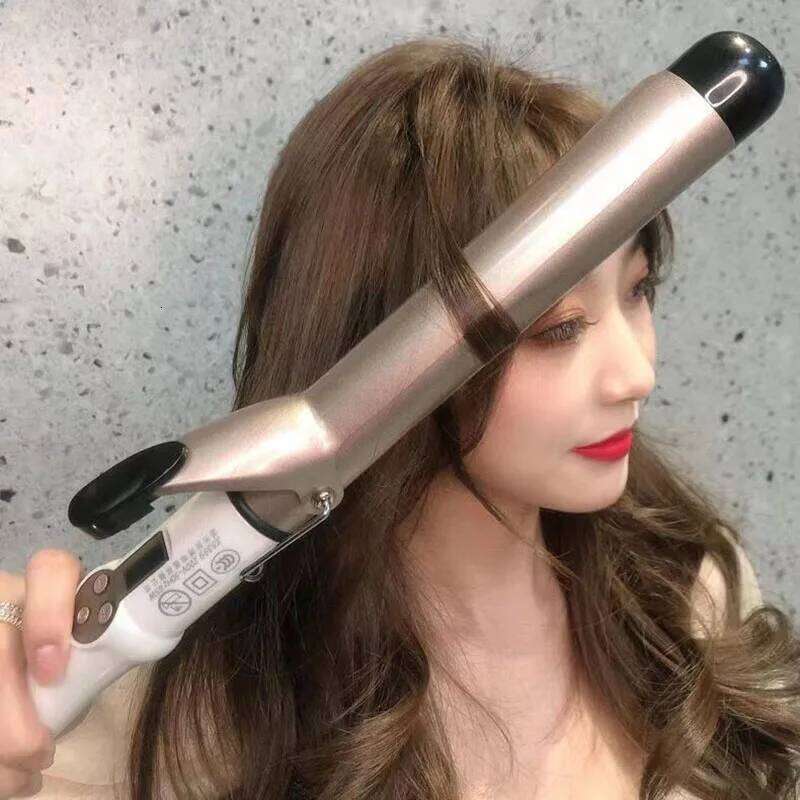 2023 New Real Electric Professional Ceramic Hair Curler Beauty Curling Iron Roller Curls Wand Waver Fashion Styling Tools H260110
