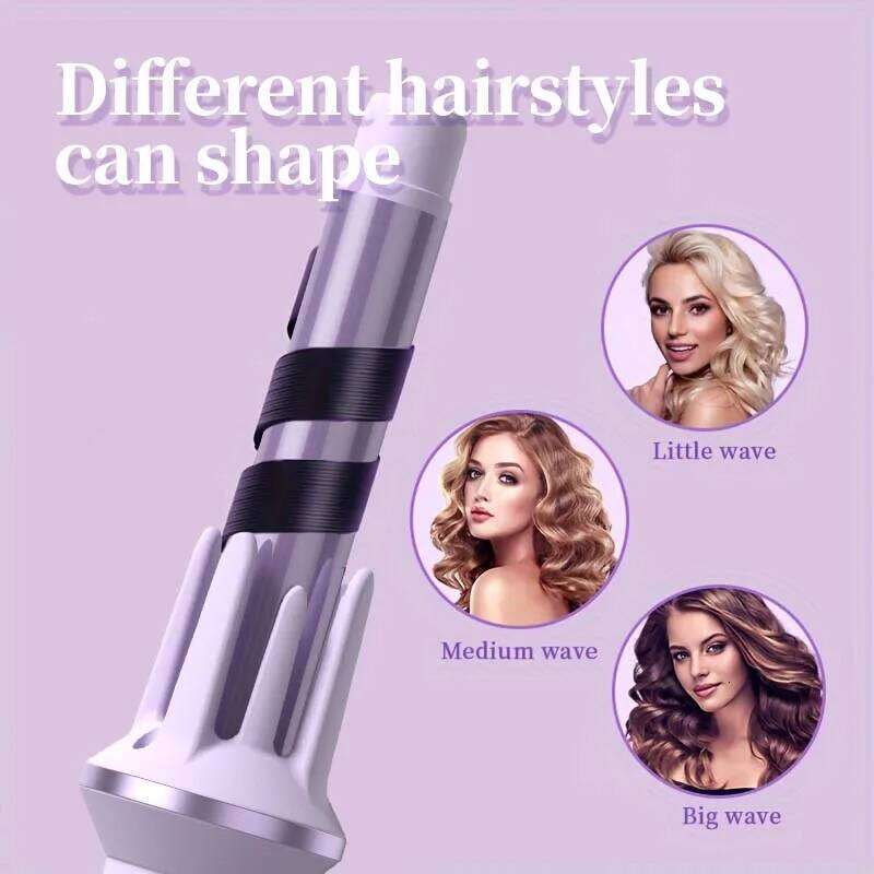 Premium Multifunctional 32mm Curling Iron Hair Curler Wand with Adjustable Temperature - Gift Box Include H260110