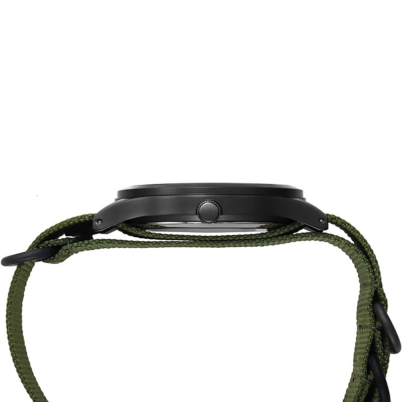 2024 TPW Field Watch Easy Reading Fabric Strap 24 Hours Display Quartz Movement 260109