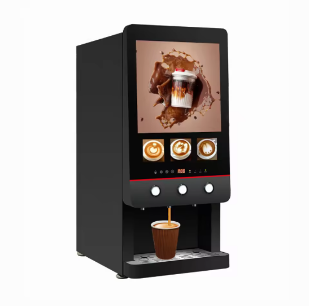Custom Fully Automatic Coffee Maker Compatibility Household Commercial Coffee Vending Machine for Business