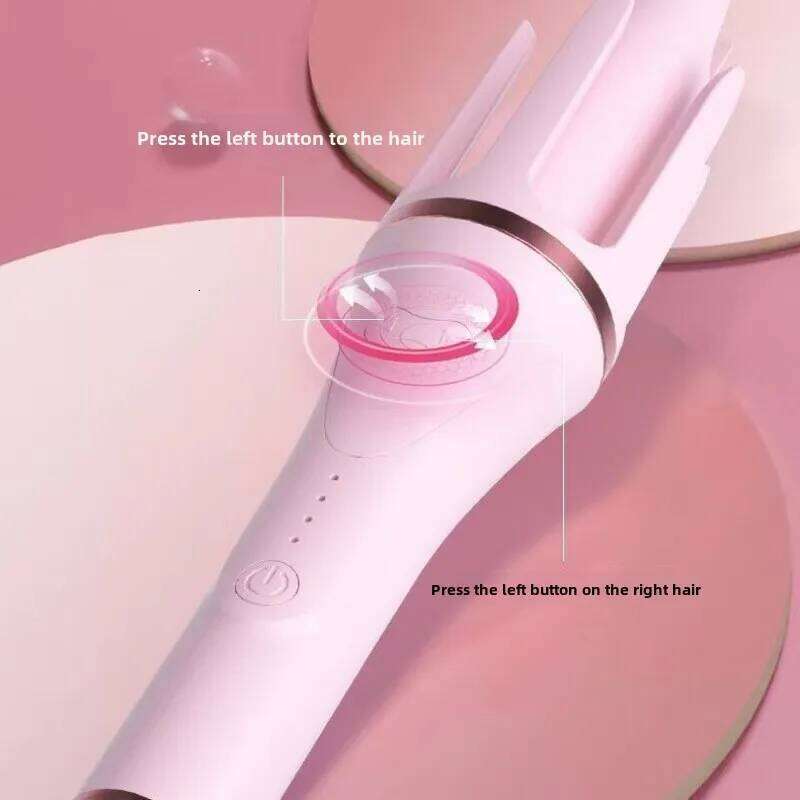 Fully Automatic Iron Anti-Tangle with Negative Ions Latest Curling Wand Hair Curler for long-lasting styling H260110