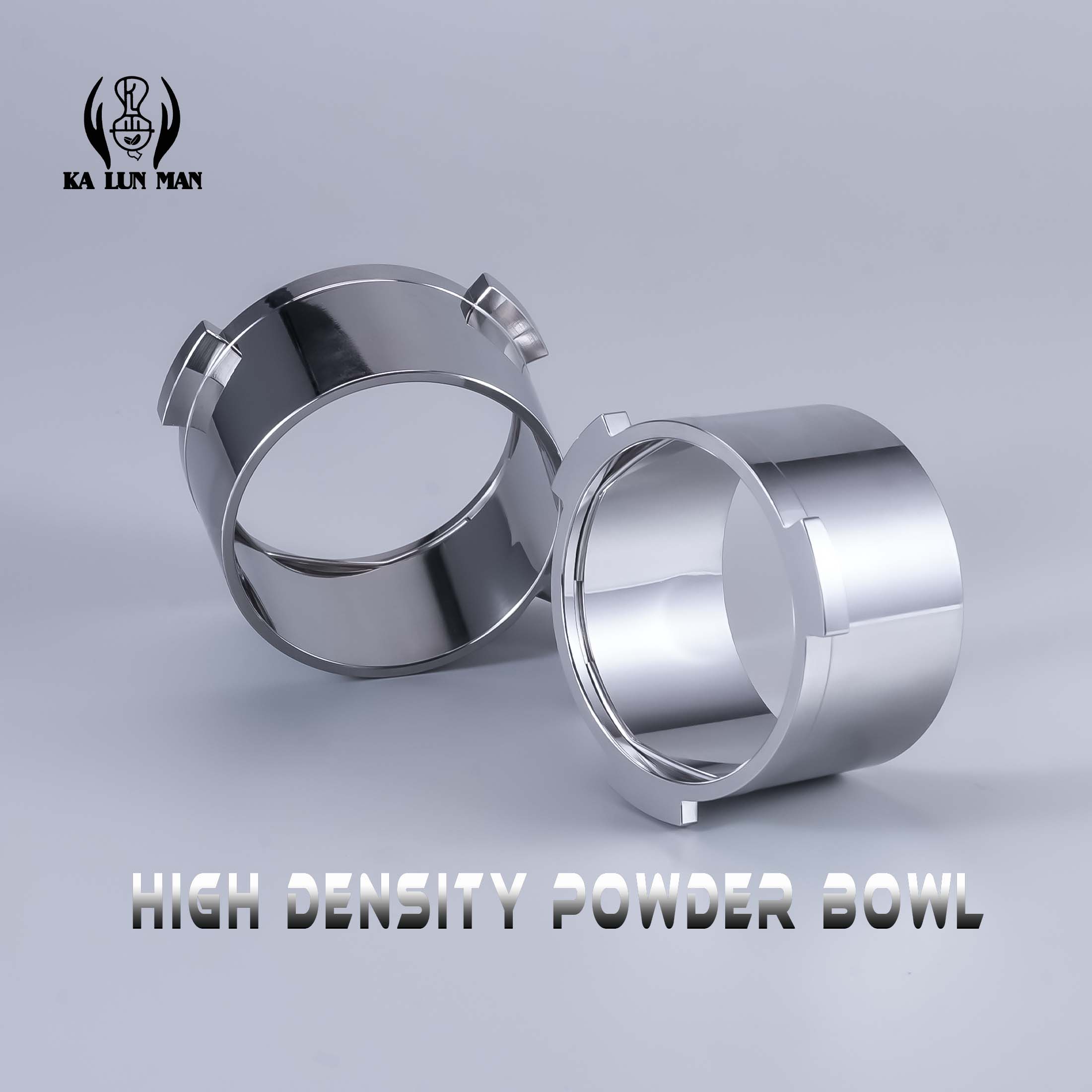 1Pc Espresso Bottomless Portafilter/Food-grade 304 Stainless Steel/51mm /Removable/Suitable for De'Longhi 3-Lug Coffee Machines
