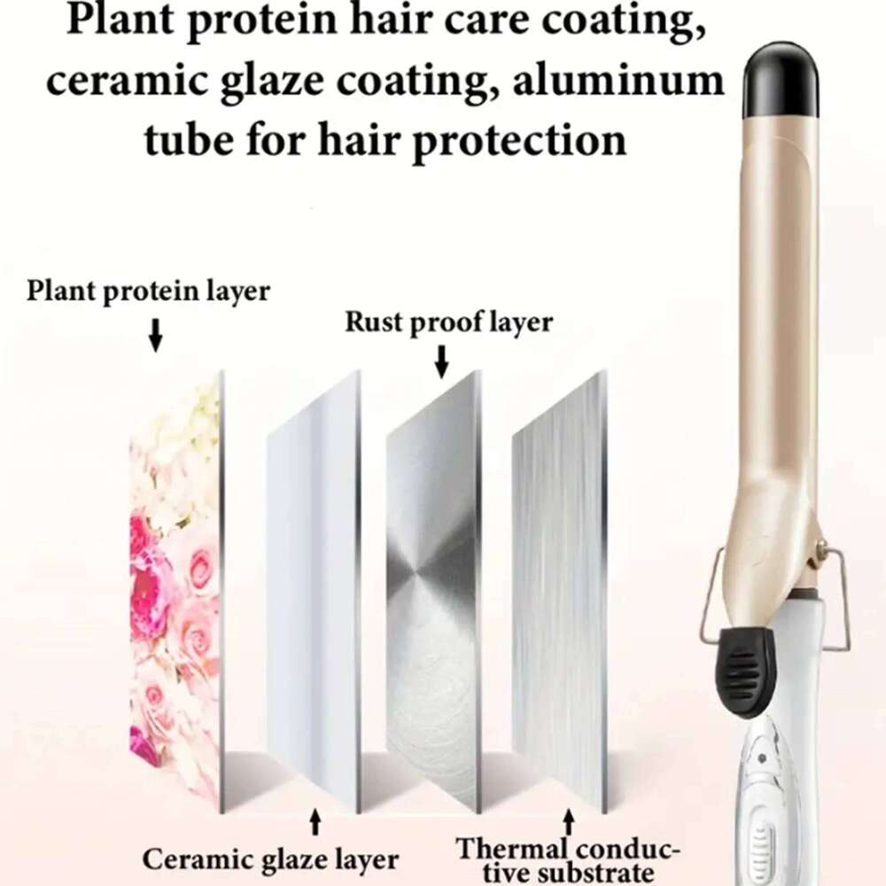 Curling household large wave gold electric curling iron 32/25MM, 10 seconds quick setting. H260110