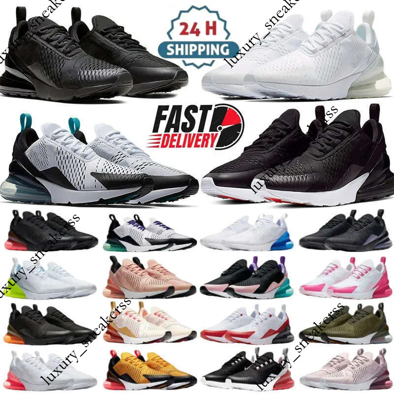 Fr shipping 270 270s Dsignr Snakrs Running Shos Tripl Black Cor Whit Anthracit Brown Univrsity Rd Photo Blu Mn Womn trainrs Sports platform