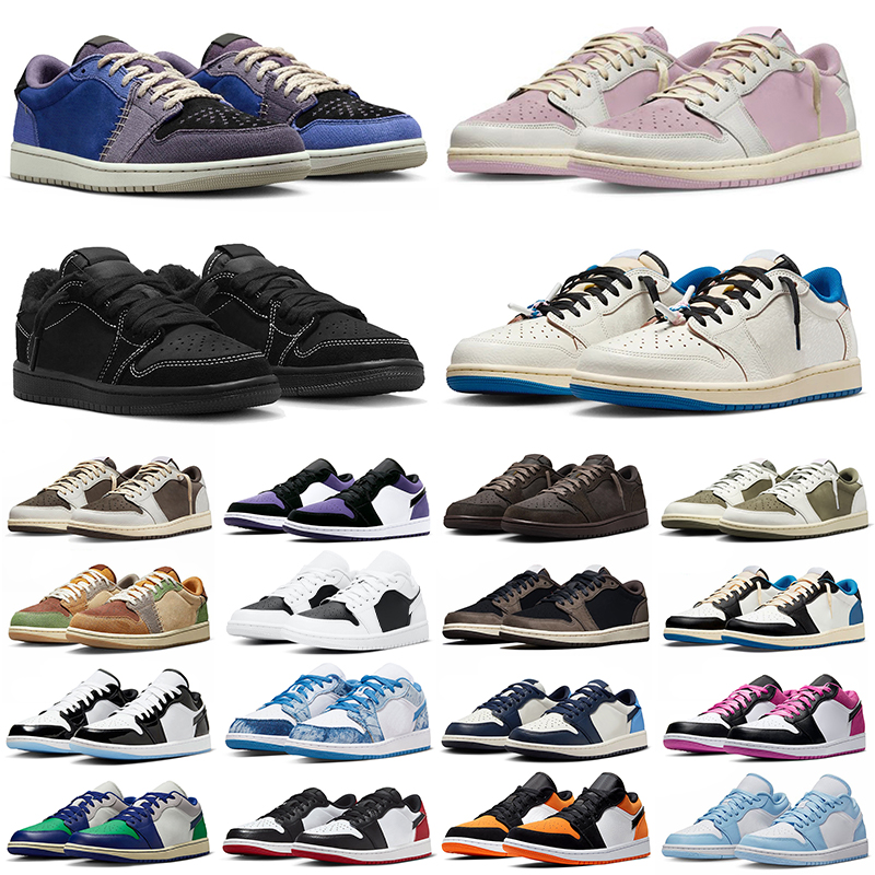 Free shipping designer outdoor sports shoes for men women trendy airjordanretro low cut sneakers mens womens travi platform trainers