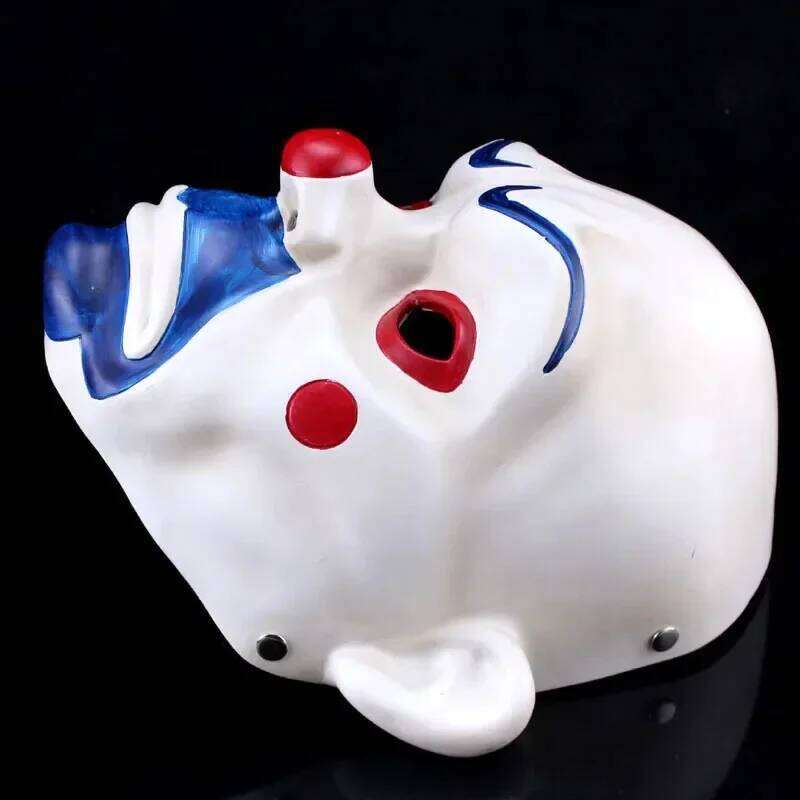 2026 N52O High Quality Resin Mask for Halloween Party Clown Accessories Dark Knight Joker Thief 26H0110