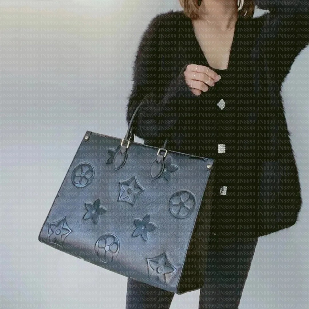 Designer Bag Womens Handbags On the go Tote Bag Crossbody wer Ladies Casual PVC Genuine Leather Purse Shoulder Bags Female Large Handbag shopping bag MM GM