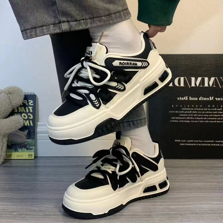 Ddmybagsvip New Spring Summer Thick Soled Niche Sports Casual Shoes Women Lightweight Versatile White Sneakers For Outdoor Shoes