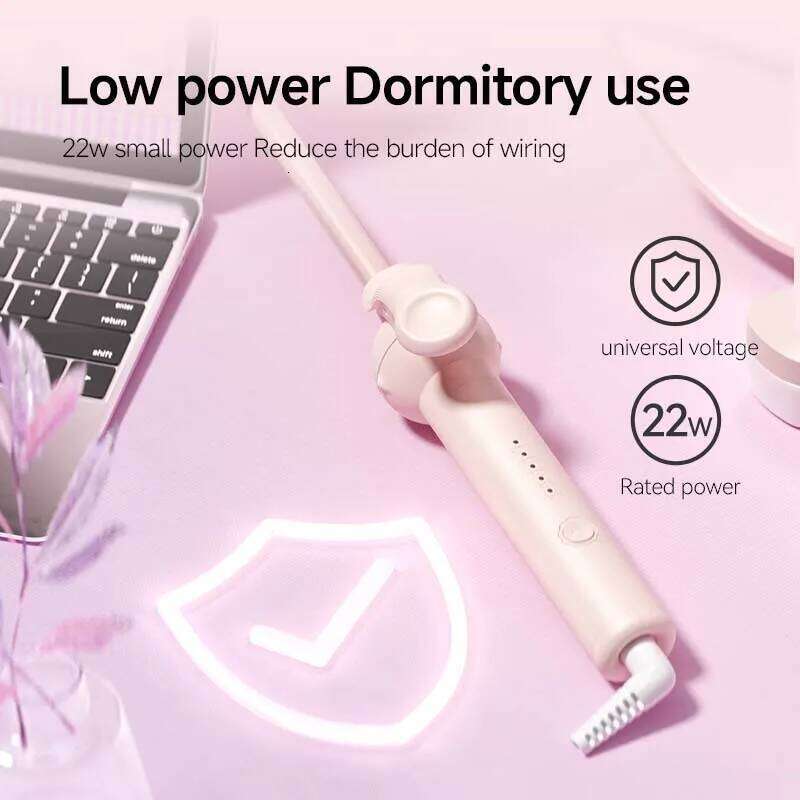 Hair Curler with Interchangeable Heads - 9mm/13mm/32mm Ceramic Barrels Curling Iron Wand Set, Multi-Size Roller Rod Styling Tool H260110