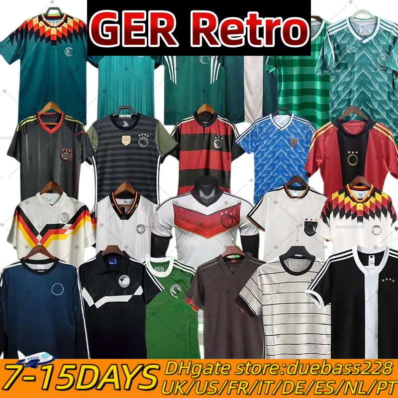Germany Retro World cup 1990 1994 Jersey allemagne 2006 2014 football shirts deutschland trikot retro alemania deutschland retro trikot 1996 Germany football Kids