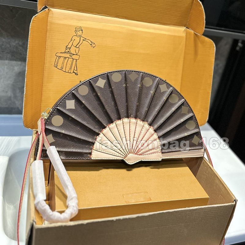 Designer Bag Shoulder Bag Fashion Fan bag Luxury Bag High Quality Women's handbag Purse Brown Cowhide leather Crossbody bag Fan bag