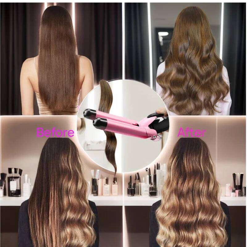IRUIBEAUTY Professional Curling Iron Ceramic Triple Barrel Curler Irons Styler Hair Waver Styling Tools H260110