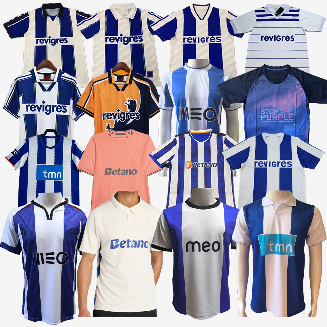 NEW + Retro 25 26 27 porto soccer jerseys home away third football shirts 2026 2027 Vintage 13 14 15 uniform 91 92 93 94 95 96 97 98 99 00 01 02 03 04 05 06 09 10 PEPE CARVALHO DECO