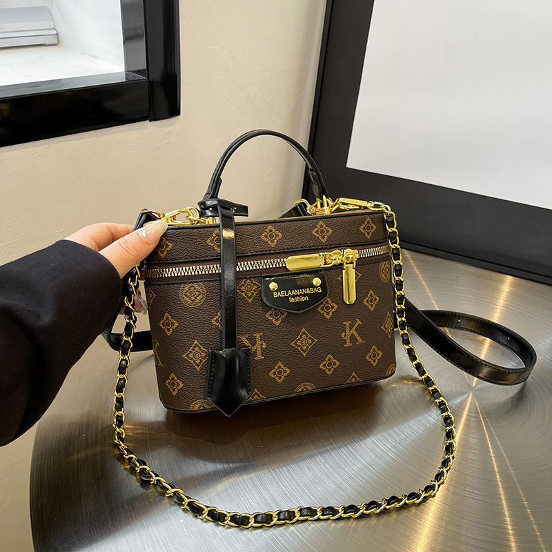 Retro Chain Box Bag Fashion Temperament High Sense All Kinds Of Bag Women Shoulder Cross-Body Bag 2026