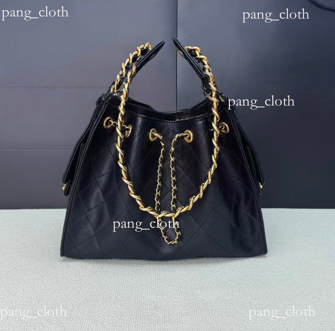 12a TOP Designer Bag Mirror Quality leather CC 25bagS totes Bag Luxury hobo Shoulder Bags Genuine Leather Caviar Lambskin Classic All Black Wallet Quilted Handbag