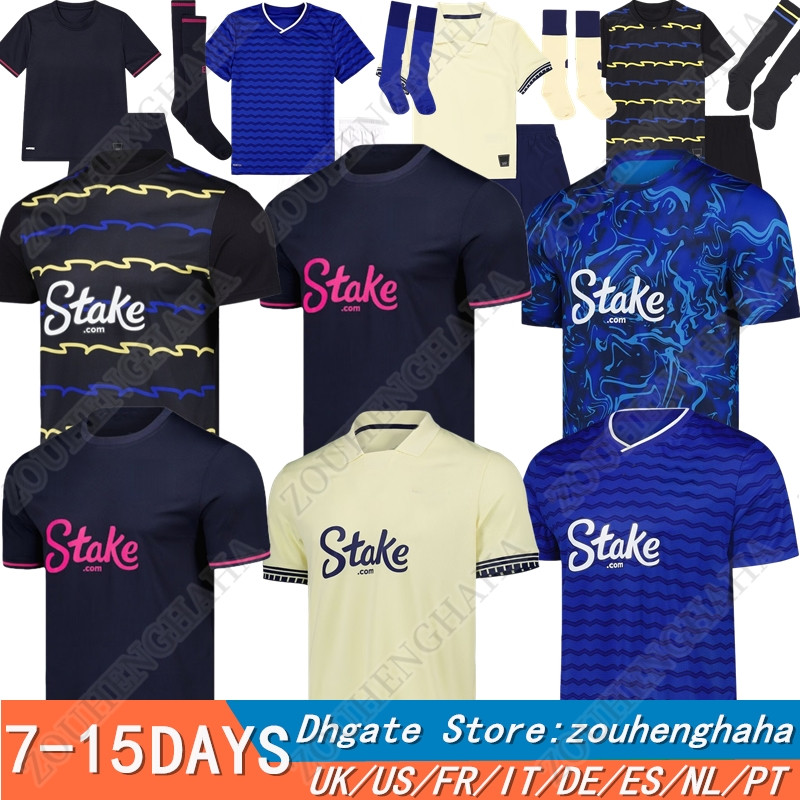 25 26 EverToon Fourth Soccer Jerseys 2025 2026 Home Away Third Soccer Jerseys Men kids Fans Player Football Jersey Shirts kit Kit GREALISH BRANTHWAITE NDIAYE McNEIL