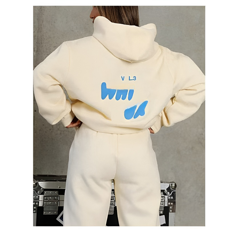 White Foxset White Foxset Hoodie Tracksuits Two Pieces 2025 New Summer Autumn Hoodie Loose Sport Street Classic Whites Foxset Fashion Sporty Short Sleeve Foxlin