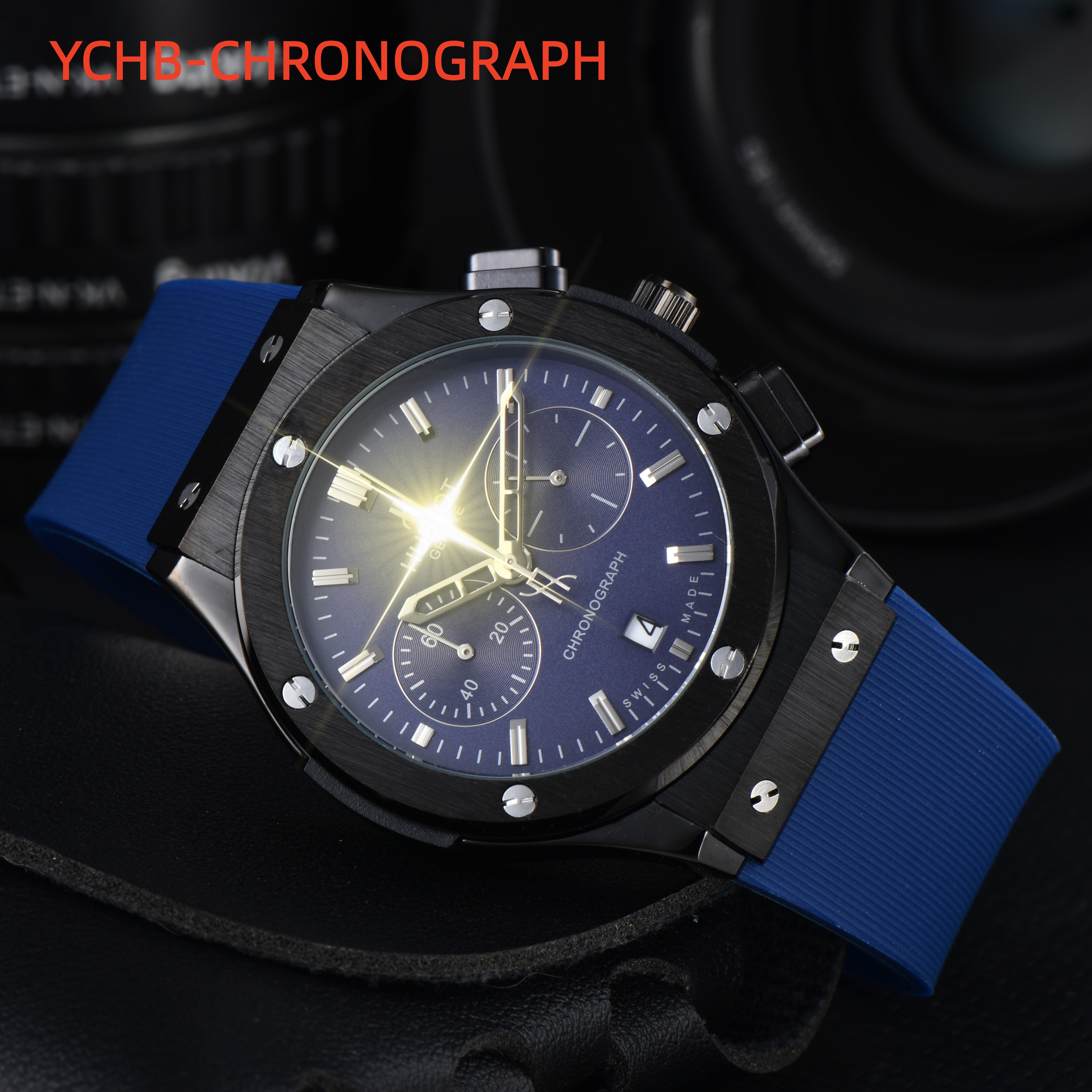 Luxury Womens Mens Hubloity Watch Designer Watches Premium Quartz Movement Stainless Steel Bracelet Glass Waterproof men Wristwatches Multi color selection 406