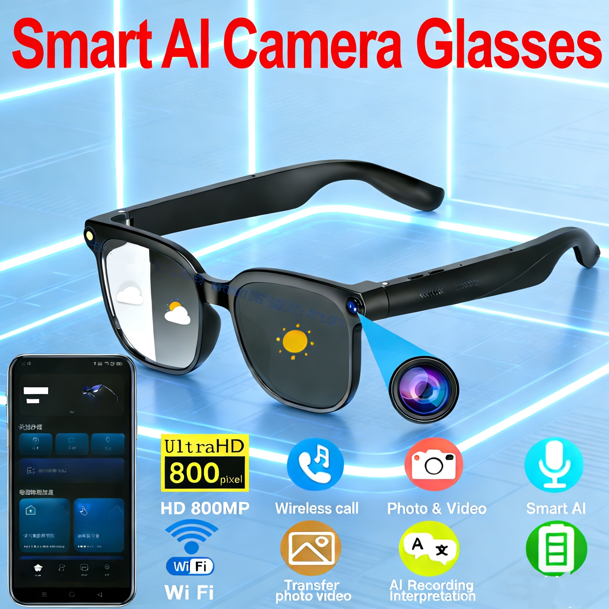 Ai Smart Glasses Ar… - image