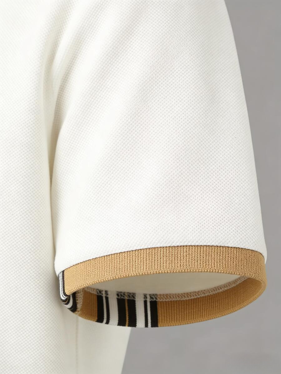 Luxury Brand Designer Clothes Foreign Trade 2025 Hot Sale 3D Digital Print Men's Casual Loose Short Sleeve Polo Shirt Summer Order