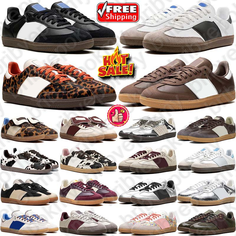 Free Shipping Designer sneakers Running Shoes sambaswomen trainers for mens womens chaussure black Wihte Outdoor indoor men women Sports runners classic dhgate