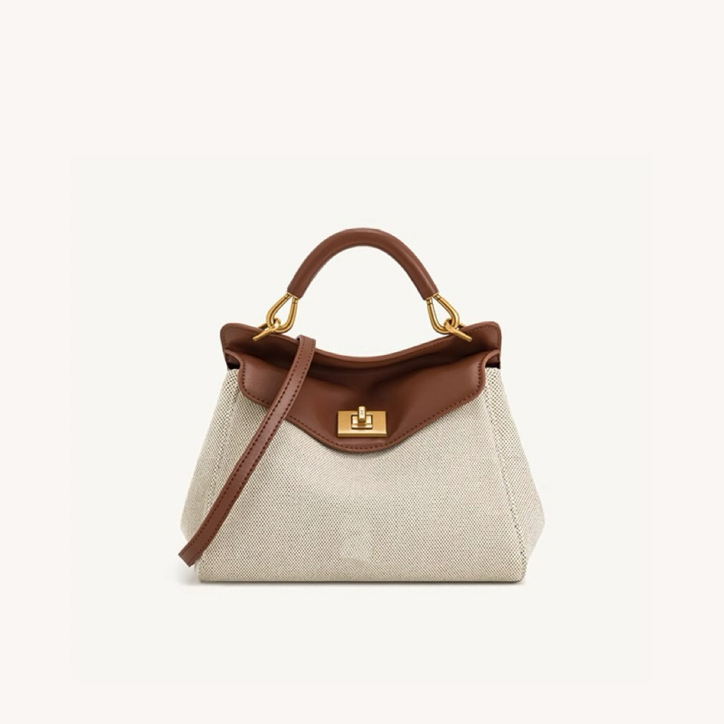 Fashion bag large capacity single handle bag New woven shoulder bag pure leather crossbody bag fashionable and luxurious new dumpling bag 26*10cm