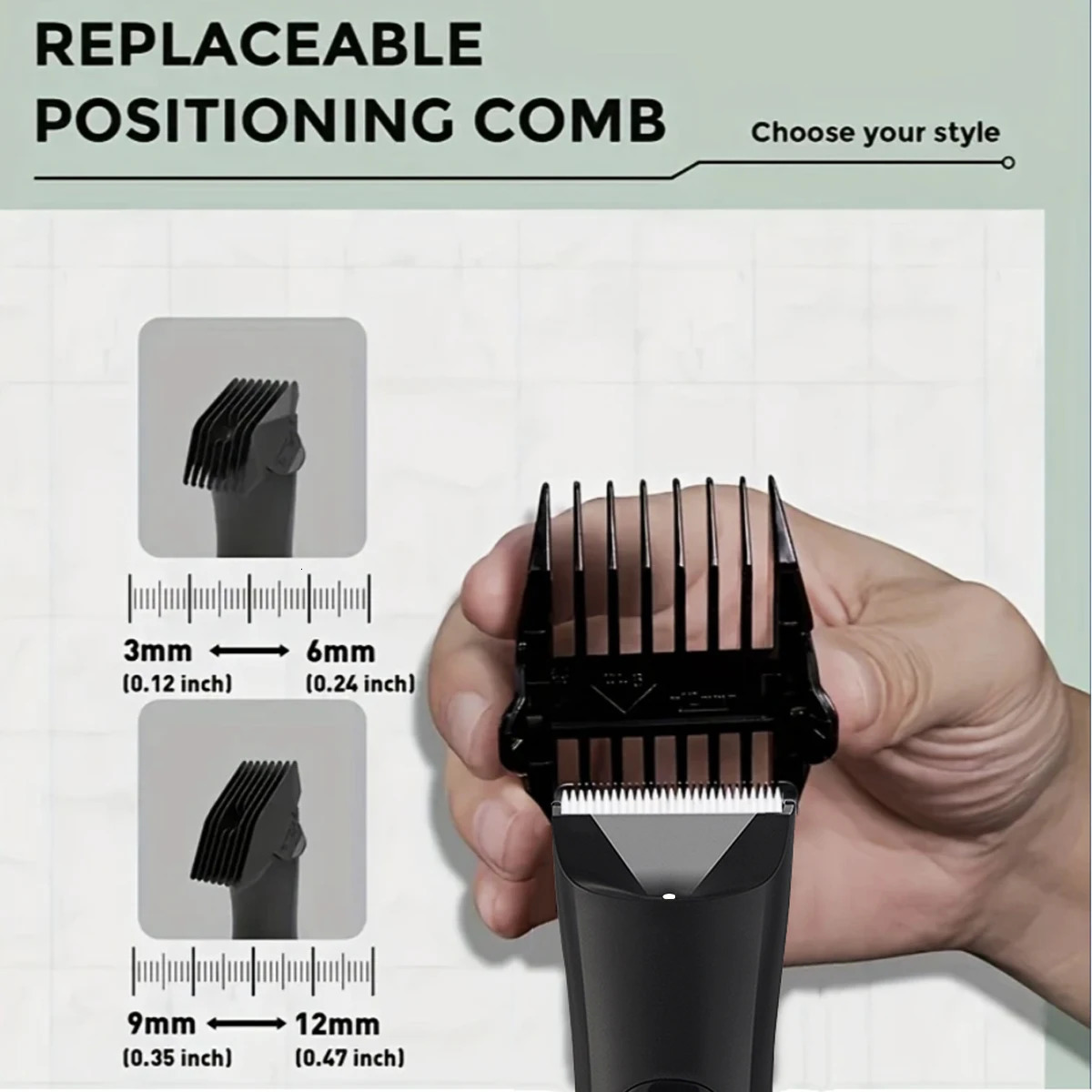 Mens Body Trimmer Electric Razor Pubic and Underarm Hair Private Ceramic Blade Grooming Kit 260108