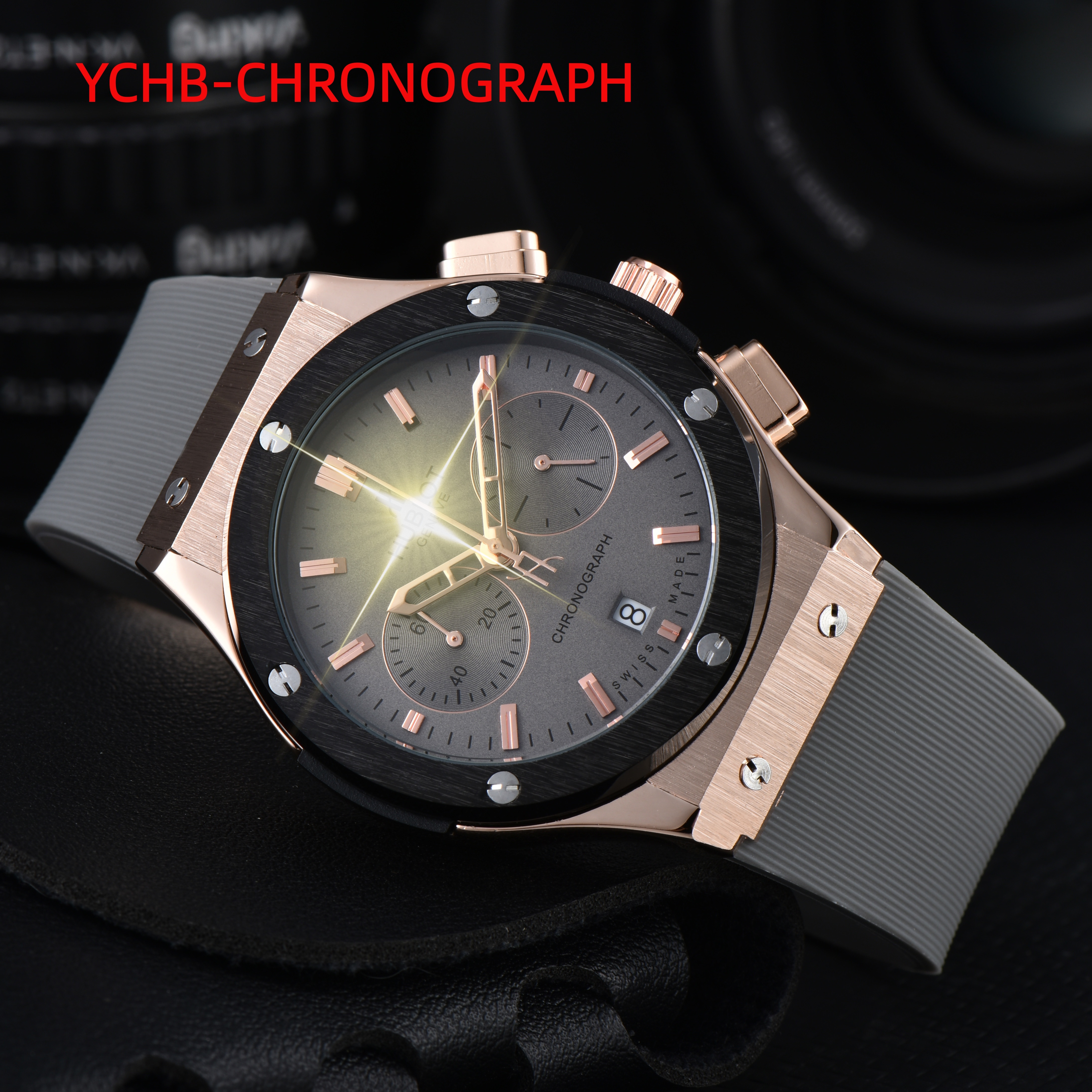 Luxury Womens Mens Hubloity Watch Designer Watches Premium Quartz Movement Stainless Steel Bracelet Glass Waterproof men Wristwatches Multi color selection 417