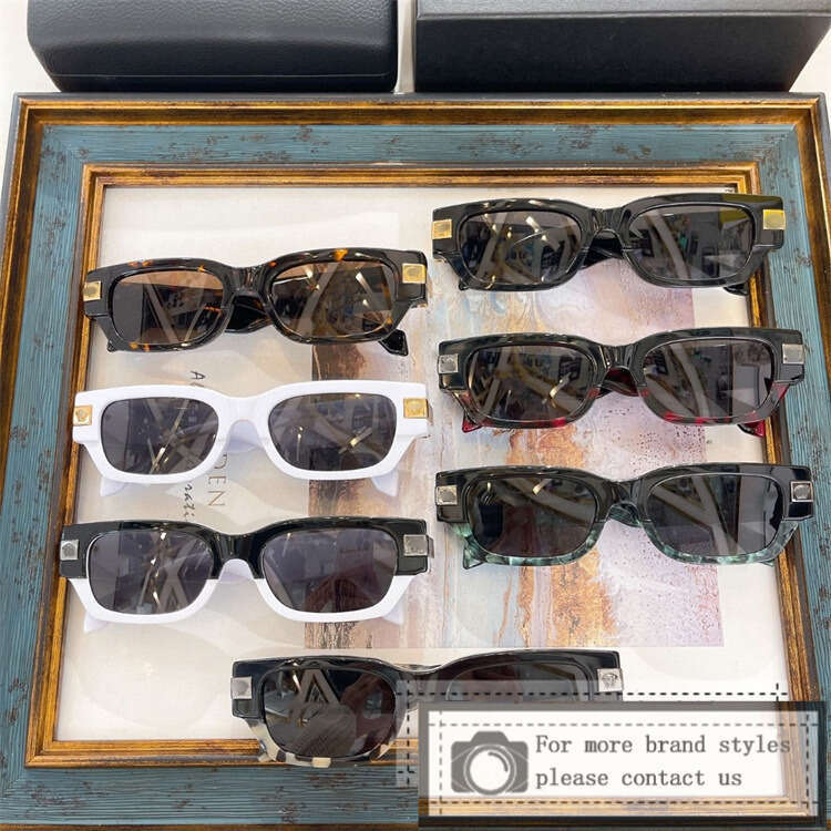 VE New Model Square Fashionable Sunglasses for Women and Men, Same Style as Celebrities on Xiaohongshu, VE4465