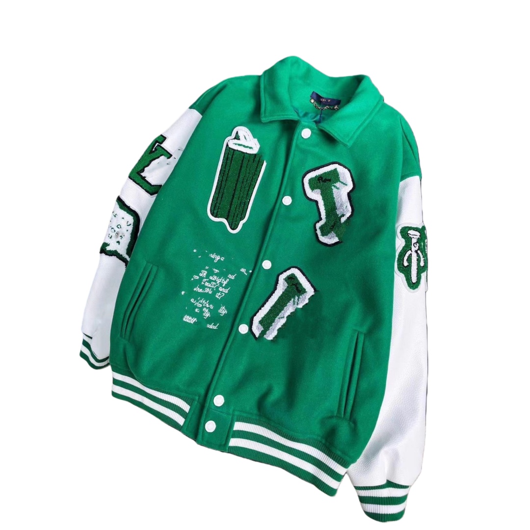 Designer spring Baseball Coat Uniform LVS Fashion Jacket Single Breasted Warm Jackets Couples Women Men Varsity Coats Men's Designer Clothing top