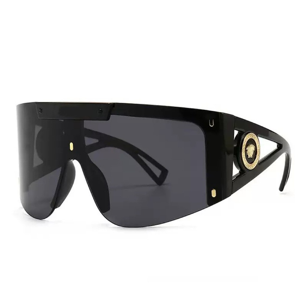 Sunglasses Designer Sunglass yeglass Oversized One-Piece Luxury Shield Mask Wrap Big Frame Women Men Glasses Sun glass UV400 lens Unisex sun glasses