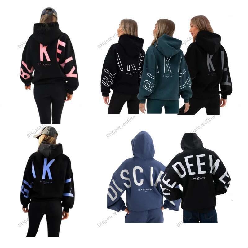 Designer hoodie for Womens cotton Pullover Oversized Letter Printed Long Sleeve Hoody Sweatshirt winter jacket Woman Streetwear Fashion Hoodies man tracksuit 7M
