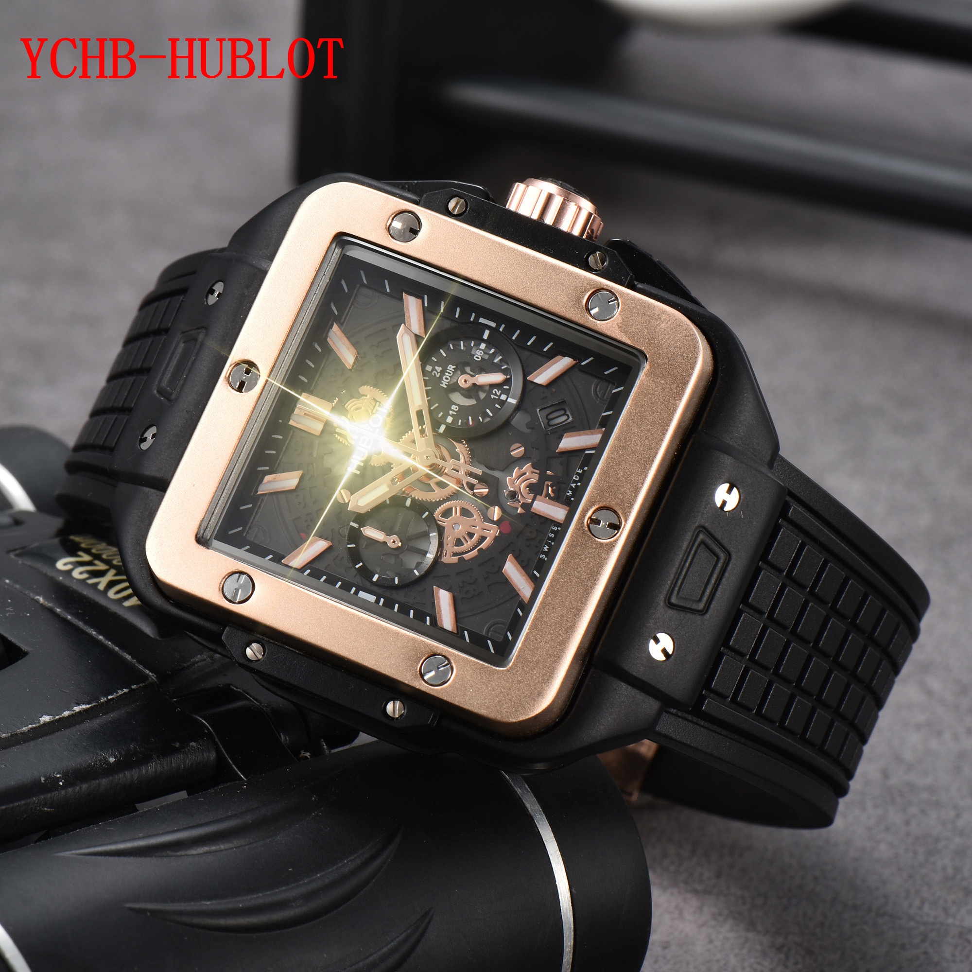 Luxury Womens Mens Hubloity Watch Designer Watches Premium Quartz Movement Stainless Steel Bracelet Glass Waterproof men Wristwatches Multi color selection 426