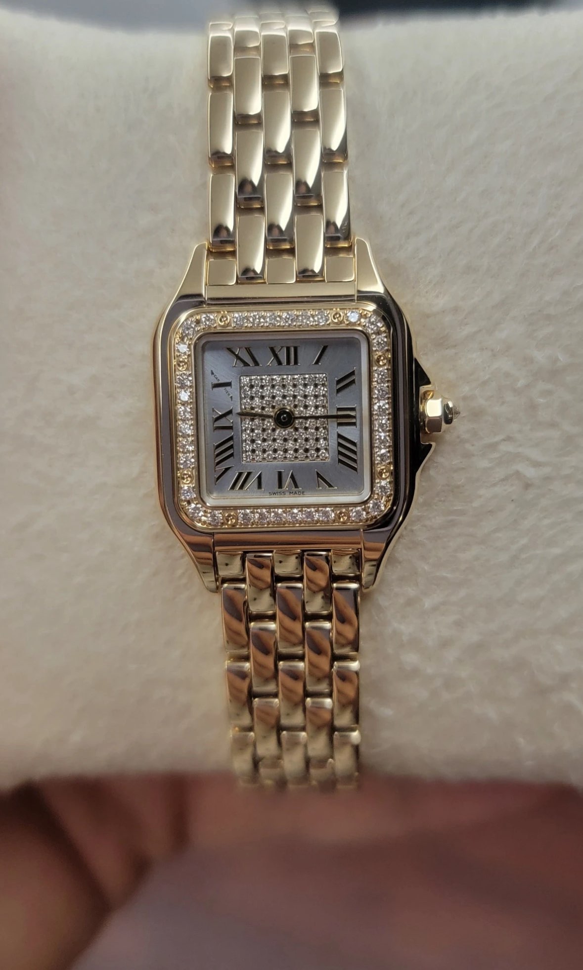 U1 Top AAA Luxury Women's Watch Quartz Classic diamond TankSeries Watch Available Panthere de G Sapphire Watch Montre de Luxe Relogio Ultra Thin Lady Wristwatch 2c046