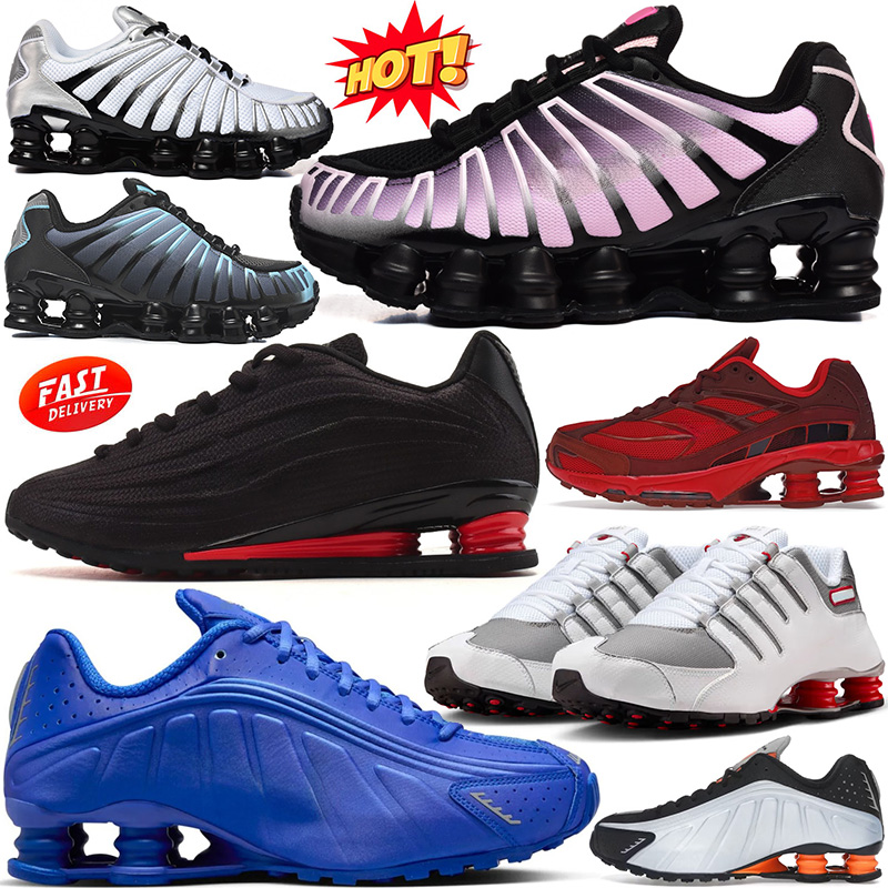 shoxs tl r4 nz ride 2 running shoes designer men women sneakers racer blue triple black pink cool grey bred thunder storm obsidian volt mens trainers outdoor tennis
