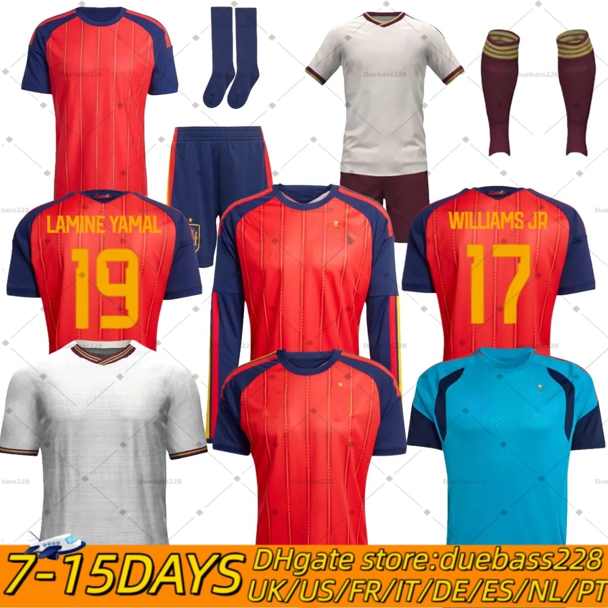 2026 world cup SPAINS Jersey 5XL Kids LAMINE YAMAL Soccer Jerseys PEDRI Carvajal Football Shirt WILLIAMS JR MERINO RODRIGO A.INIESTA XAVI camiseta espana S-5XL