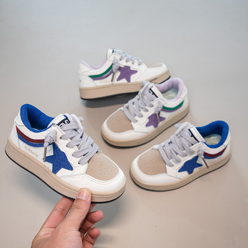 kid casual shoes girl boy lace up sneakers child walk running sport trainers size 2636